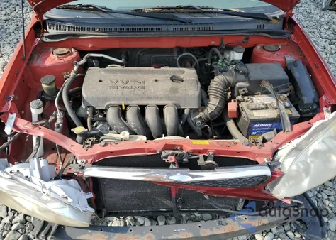 2005 Toyota Corolla Ce from USA, damaged, VIN 2T1BR32E75C489034